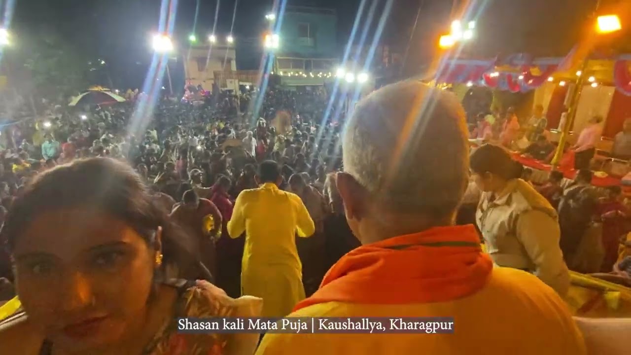 Seeking Blessings at Kaushalya Smashan Kali Temple, Kharagpur