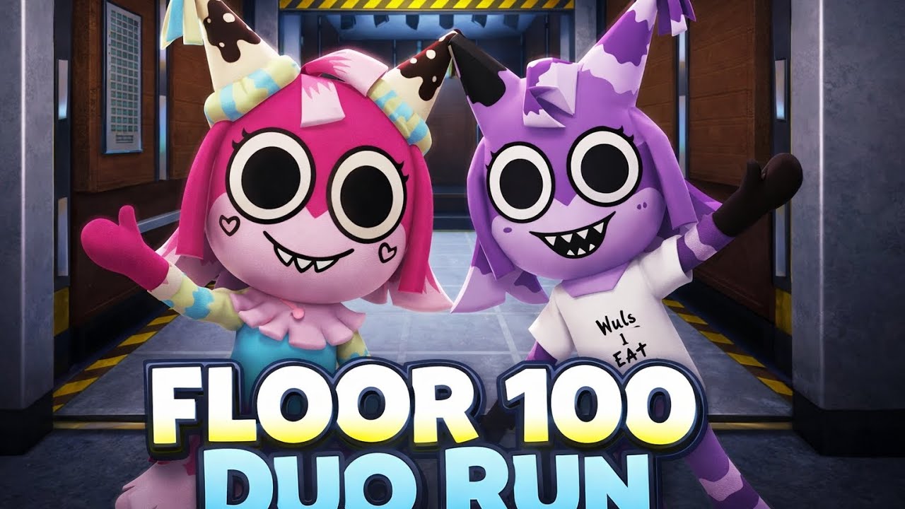 Floor 100 duo run full pov floor 99-100 with @SpookyBlookyXD 