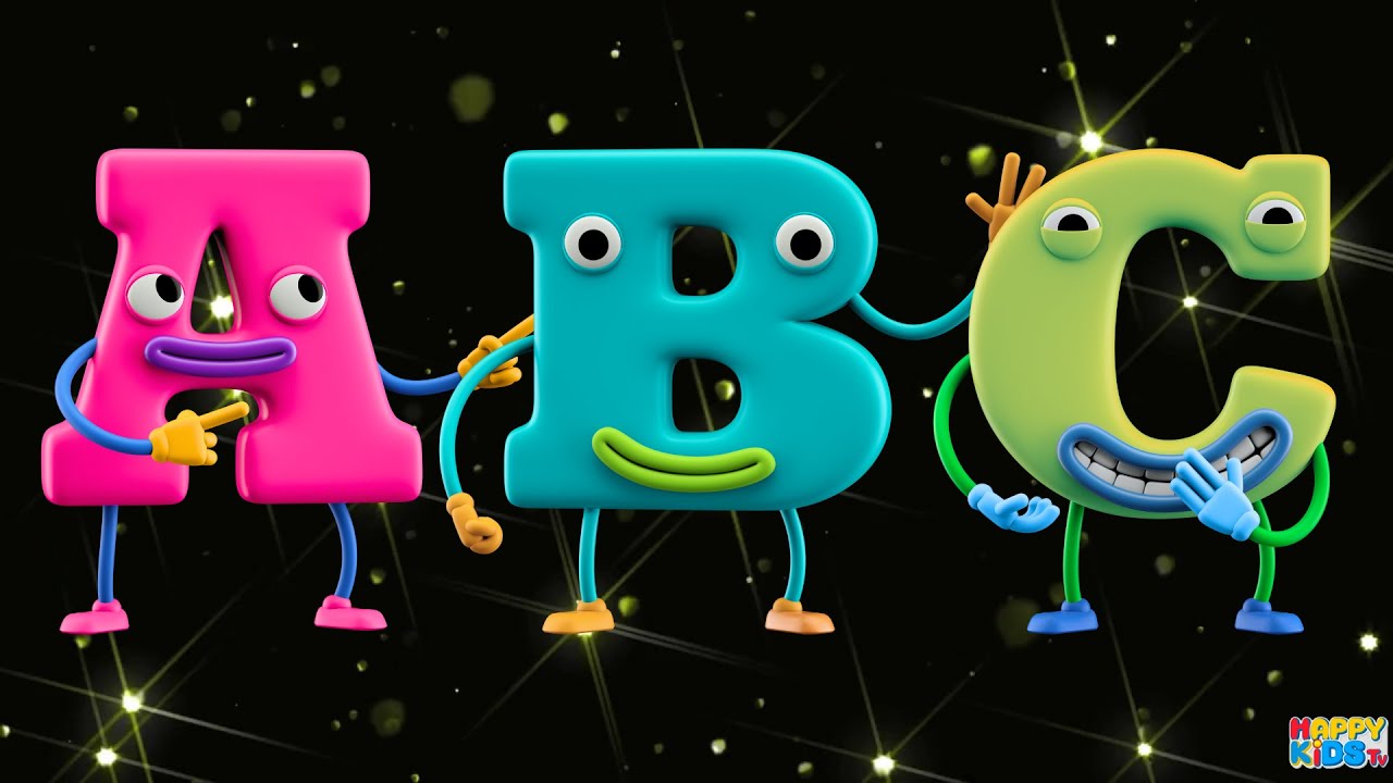 ABC Song for Kids 🎶 | Learn Alphabet A to Z with Fun Colors & Music