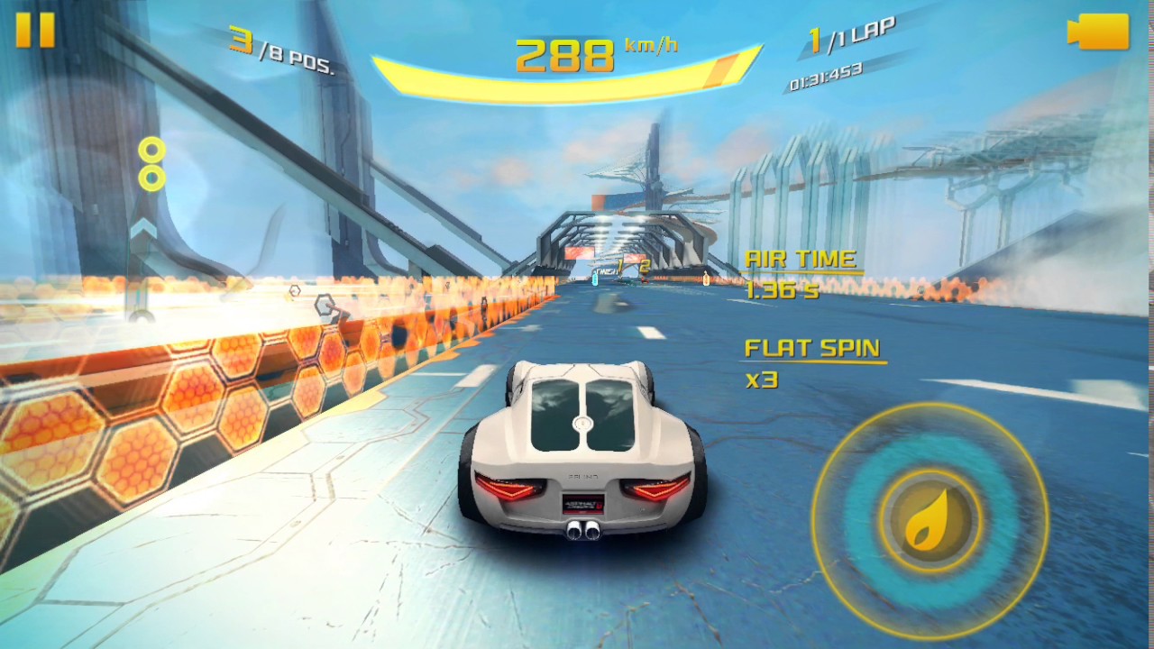 Car Racing Asphalt 8 Airborne Sector 8 Felino cB7