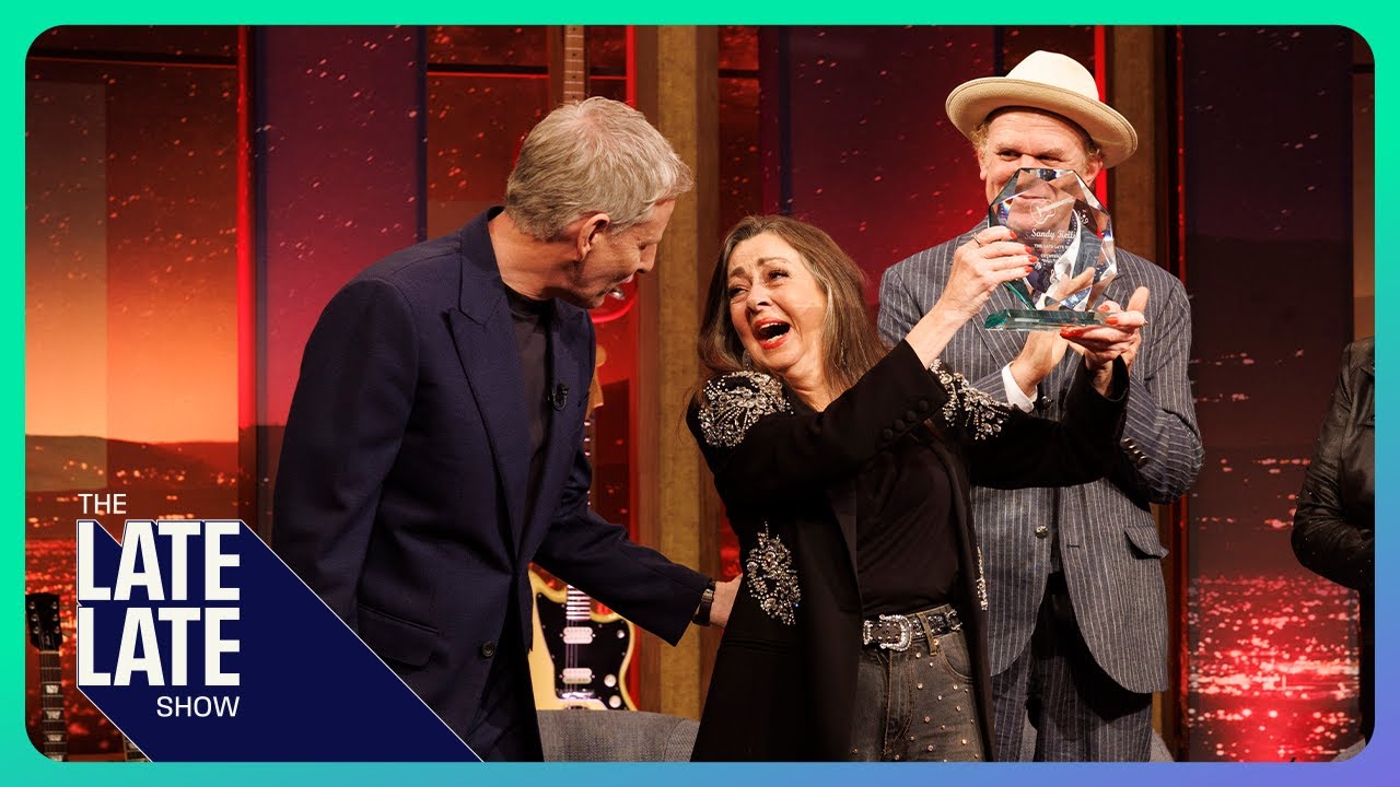 Sandy Kelly surprise Hall Of Fame induction | The Late Late Show Country Special