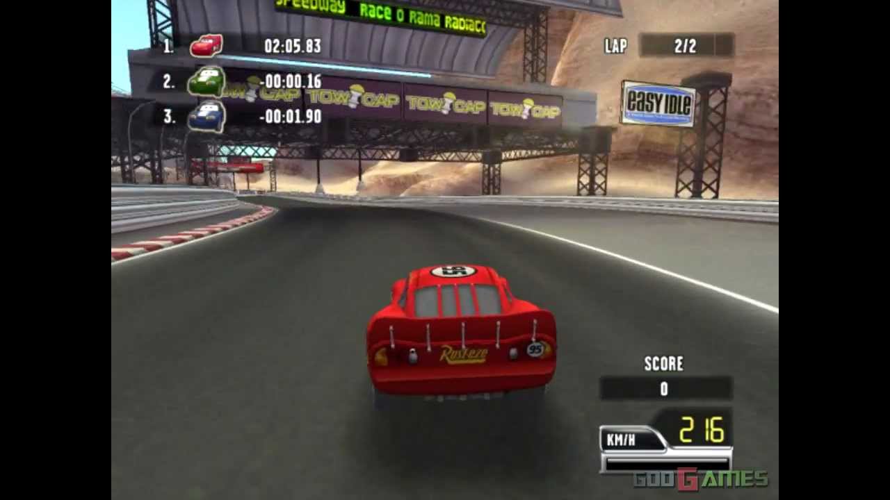 Cars Race O Rama - Gameplay PS2 HD 720P