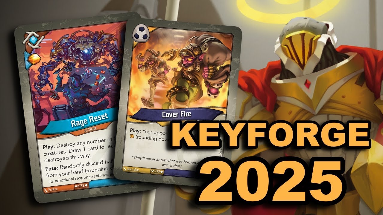 KeyForge 2025: Наборы, карты усиления и многое другое!!