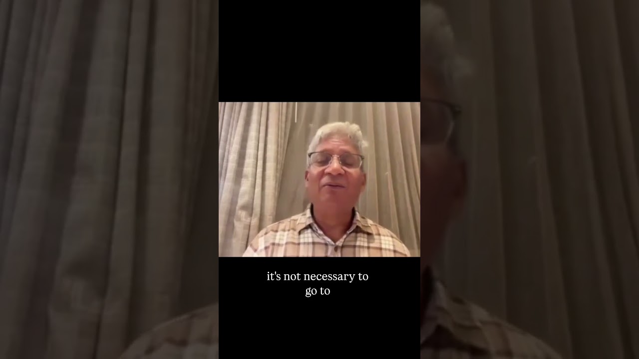 Thoughtful Thursday: Dr. Sankaran&rsquo;s Path from Restlessness to Realization