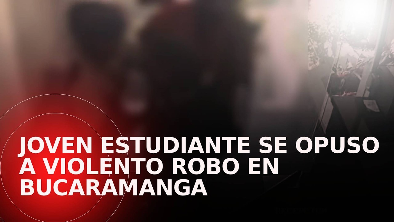Ladrones sorprendieron a joven cuando volvió de la universidad y la robaron en Bucaramanga