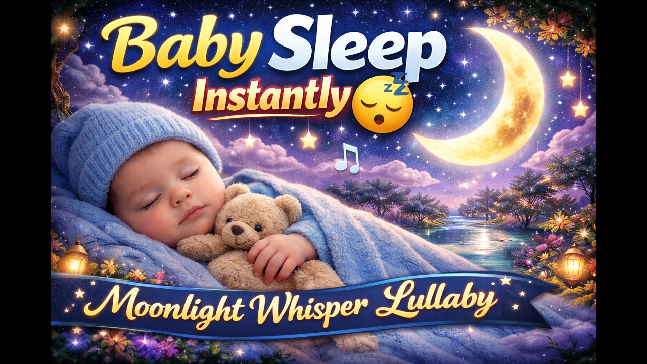 Sleep Instantly in 3 Minutes | Mozart Brahms Lullaby | Overcome Insomnia Fast | Baby Sleep Music