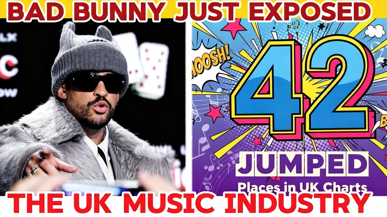 Bad Bunny Just EXPOSED the UK Music Industry (42-Place Jump Explained)