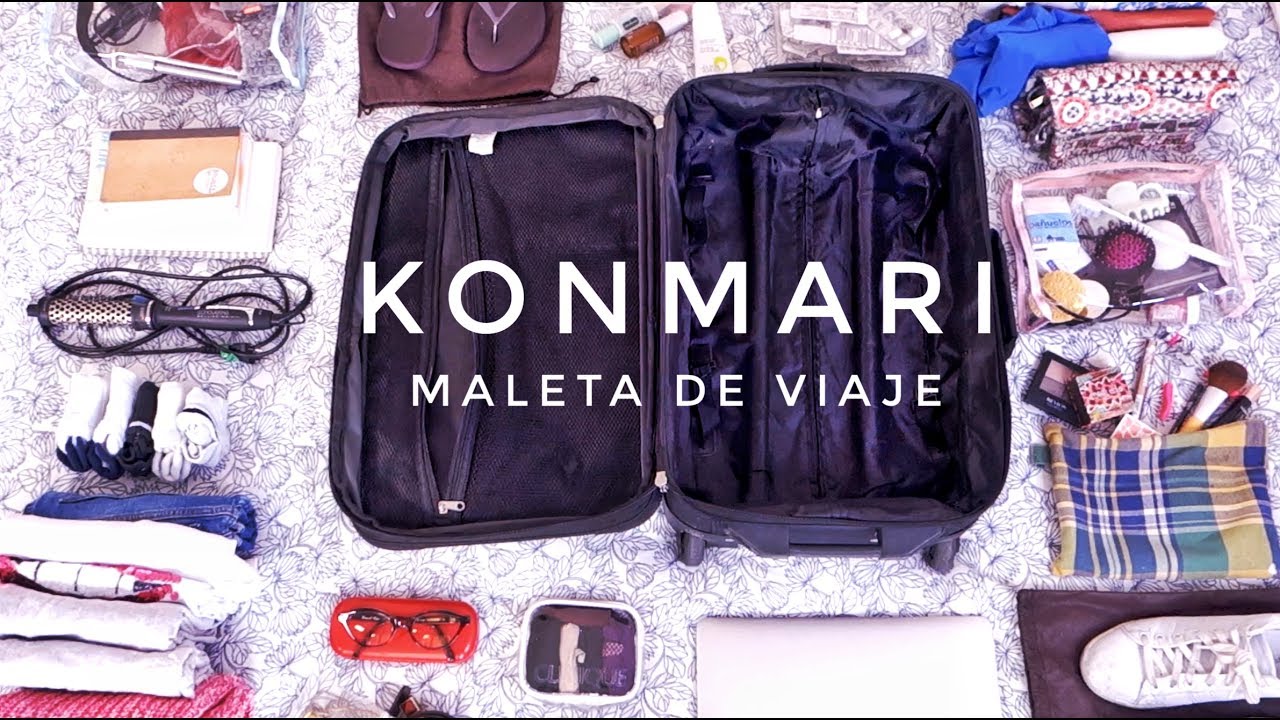 Cómo hacer la maleta perfecta + DESCARGABLE | Método KonMari | Por Marie Kondo