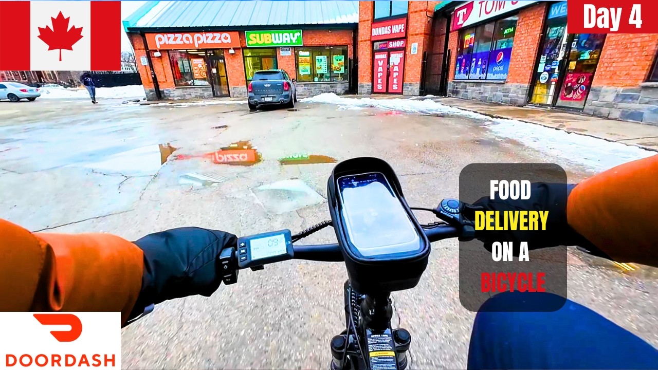 Grinding DoorDash for 5 Hours on a Bike 🚴‍♂️ | Day 4 Earnings?