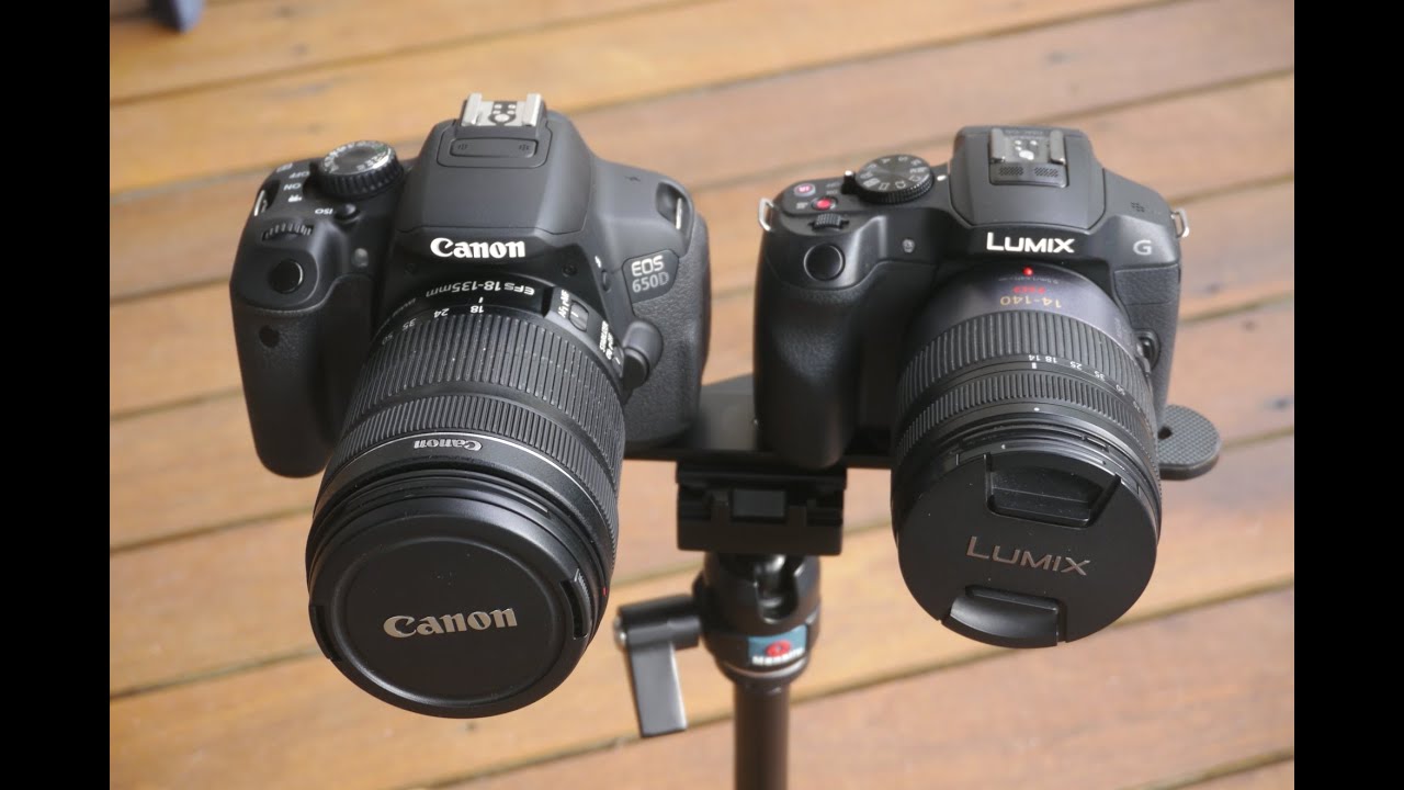 CANON 650D vs PANASONIC G6 Video comparison