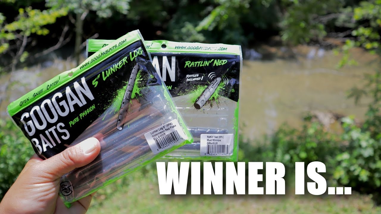 Lunker Log Vs Rattlin Ned | #GooganBaits