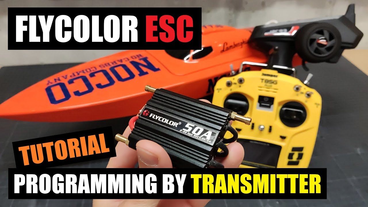 FLYCOLOR ESC | КАК ПРОГРАММИРОВАТЬ С ПОМОЩЬЮ ПЕРЕДАТЧИКА | РУКОВОДСТВО ПО РАБОТЕ С ПИСТОЛЕТОМ И Р...