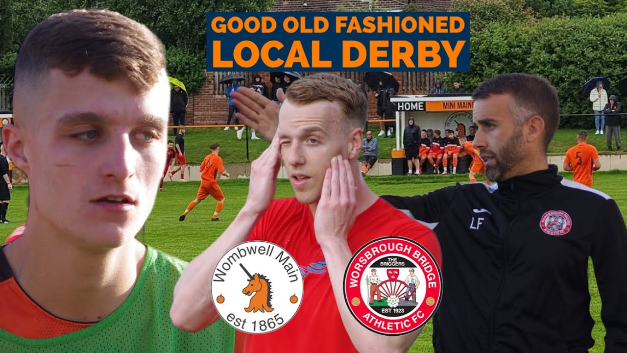 GOOD OLD FASHIONED LOCAL DERBY! Wombwell Main v Worsbrough Bridge 26/7/2023
