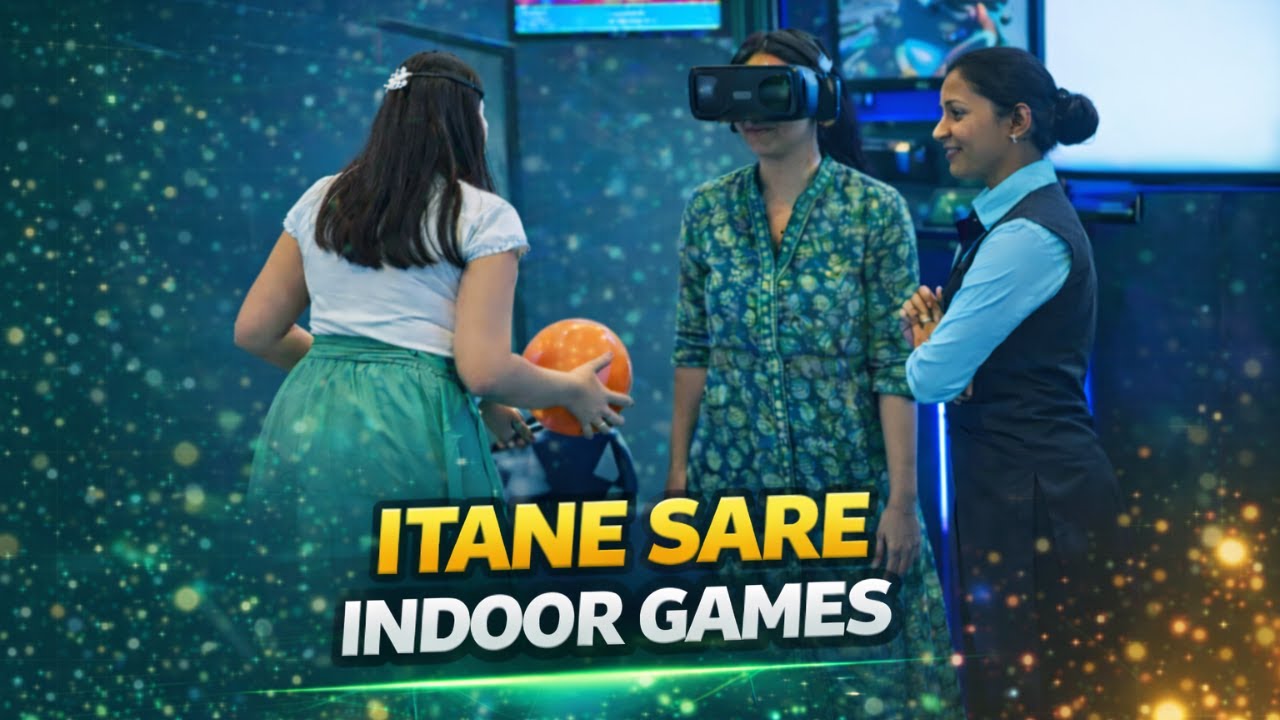 Ek Jagah Pe Sab Kuch! 😱 | Itane Sare Indoor Games in Lulu Mall