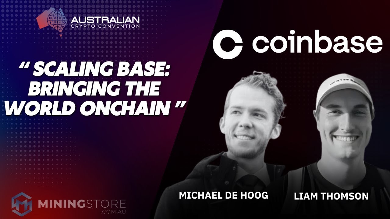 Scaling Base & Onboarding Billions to Crypto: Michael de Hoog, Coinbase | AusCryptoCon