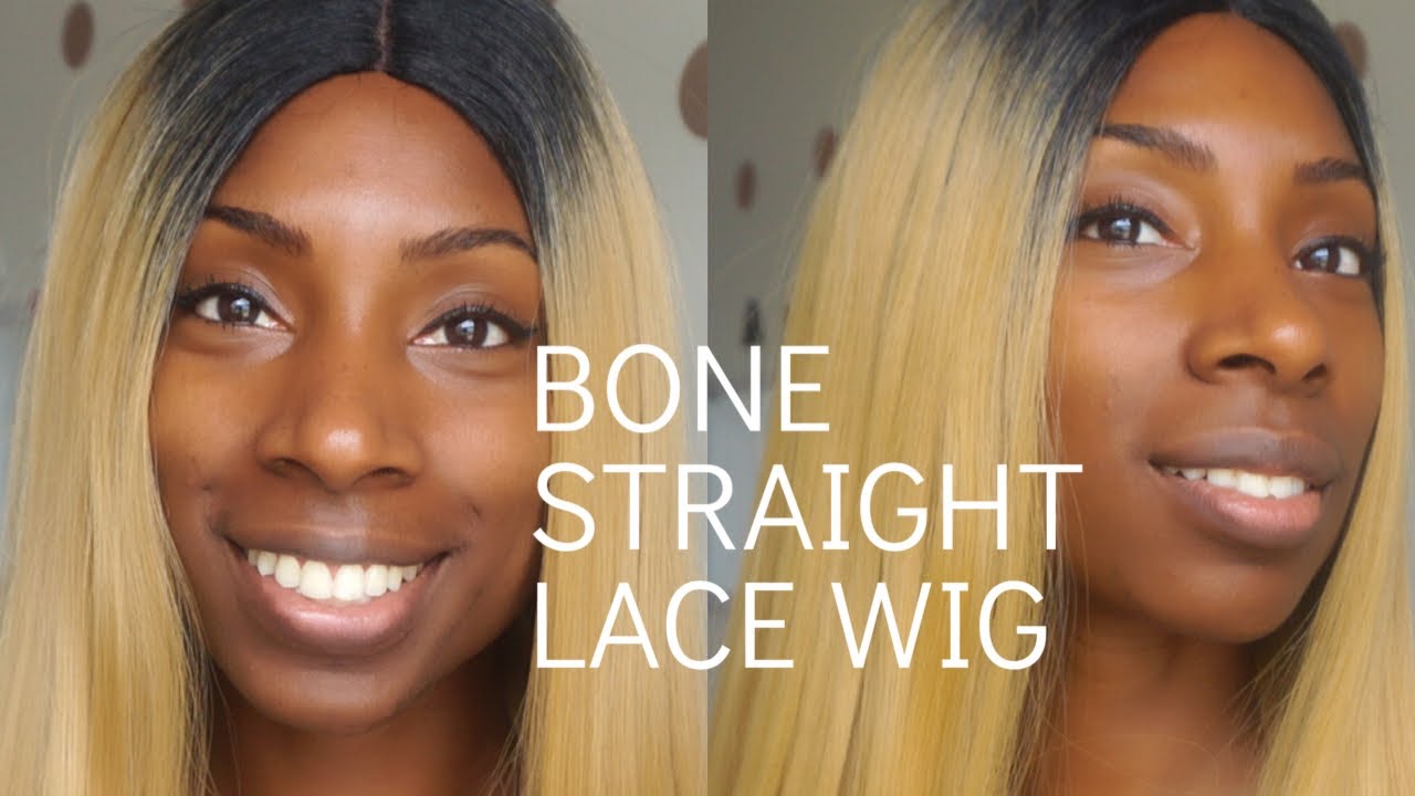 OUTRE DAILY WIG KYLA | Amazon Long Blonde Bone Straight Quick Easy Affordable Synthetic Lace Wig