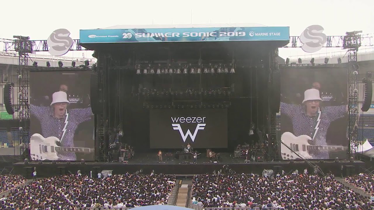 Weezer - Live at Summer Sonic, Tokyo (August 16, 2019)