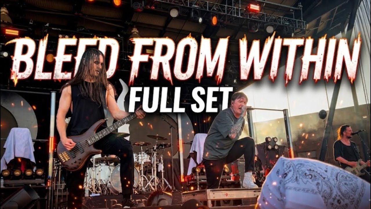 #1 Bleed From Within FULL SET Live at Skyla Credit Union Amphitheatre Charlotte NC. May 17, 2025