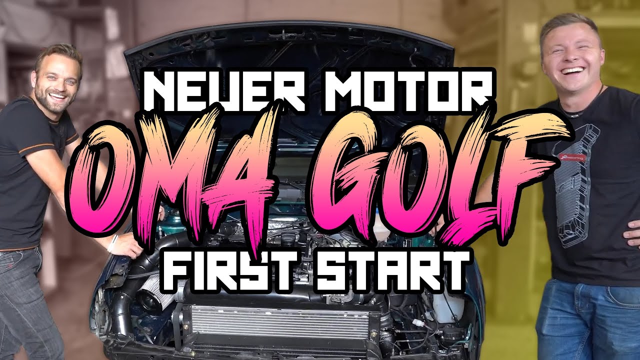 Oma Golf - Wir starten den neuen Motor! | Philipp Kaess |