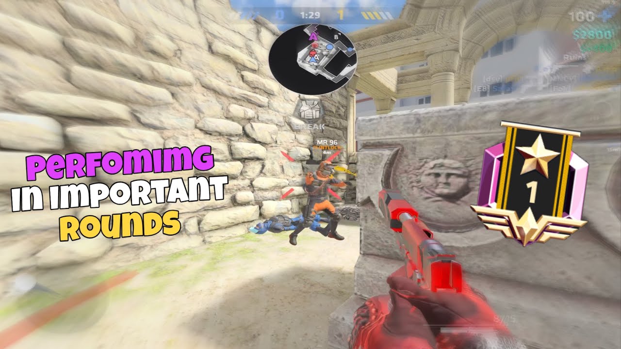 Critical Ops but I STEP UP to WIN IMPORTANT ROUNDS.. 