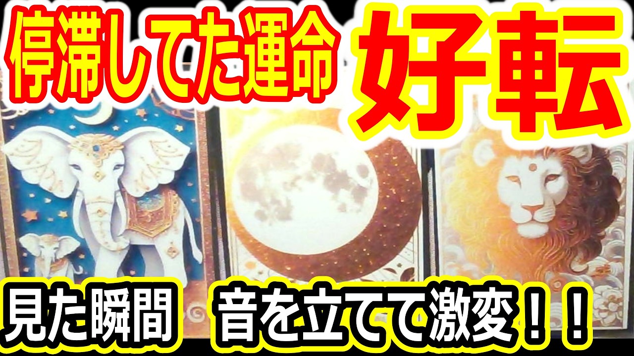 ✨奇跡の前兆✨停滞していた運命が音を立てて好転する瞬間🔮タロット占い