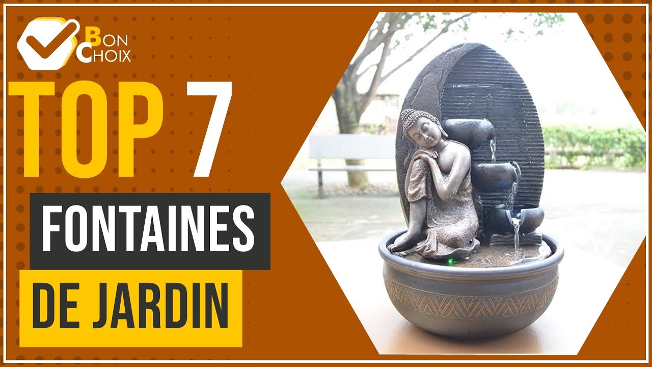 Fontaines de jardin - Top 7 - (BonChoix)