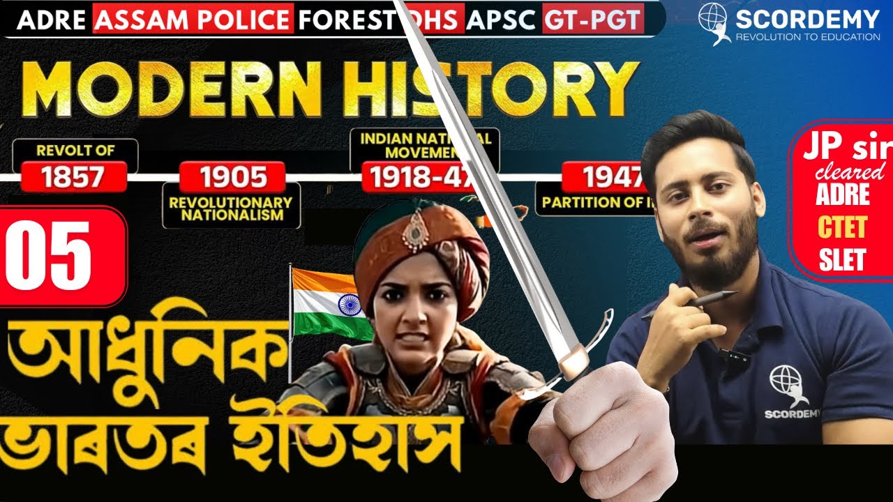 Modern Indian History🔥|| JP Sir || Revolt of 1857 || Part-5 of the series #history #indianhistory 