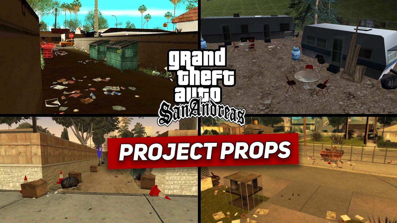How to Download & Install Project Props Mod in GTA San Andreas