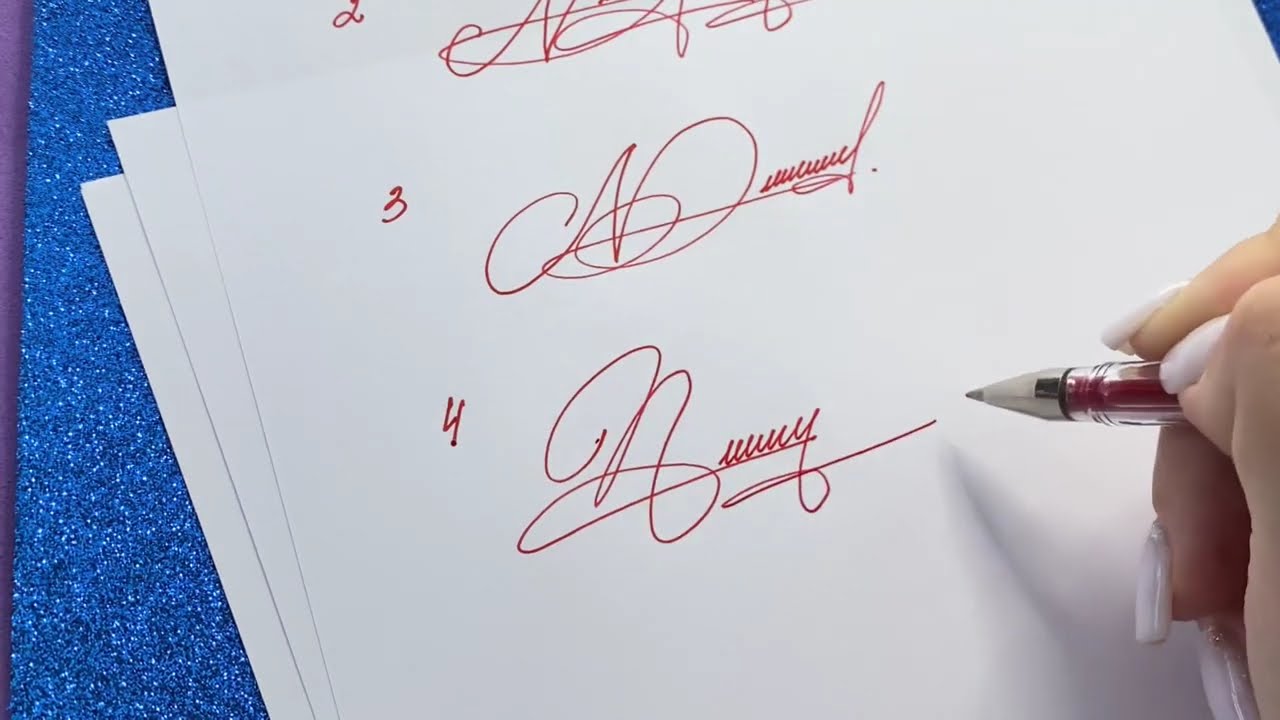 Top 10 Signatures Ideas Letter N ❤️