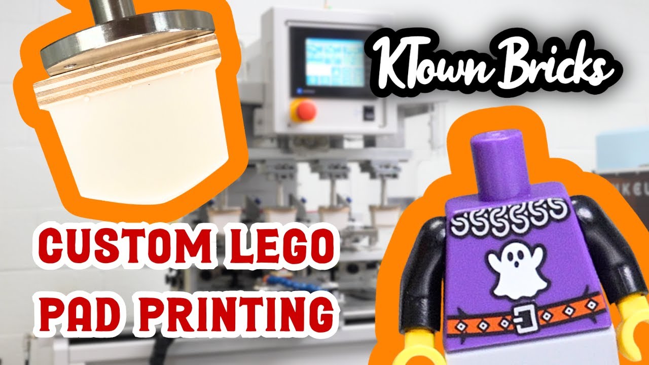 Ktown Bricks Satisfying Custom LEGO Pad Printing- Halloween Edition