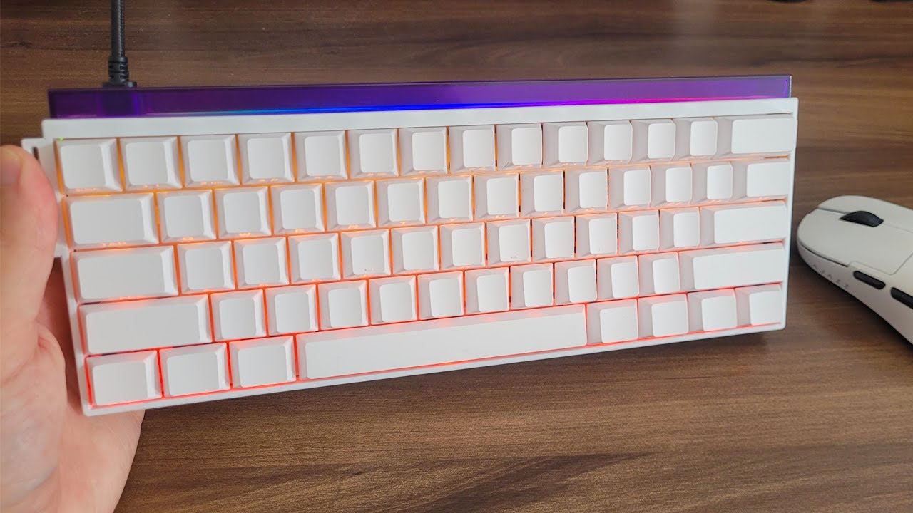 Akko Veekos Shine60 - Review PT-BR | Lindo Teclado Magnético com MUITO RGB!!!