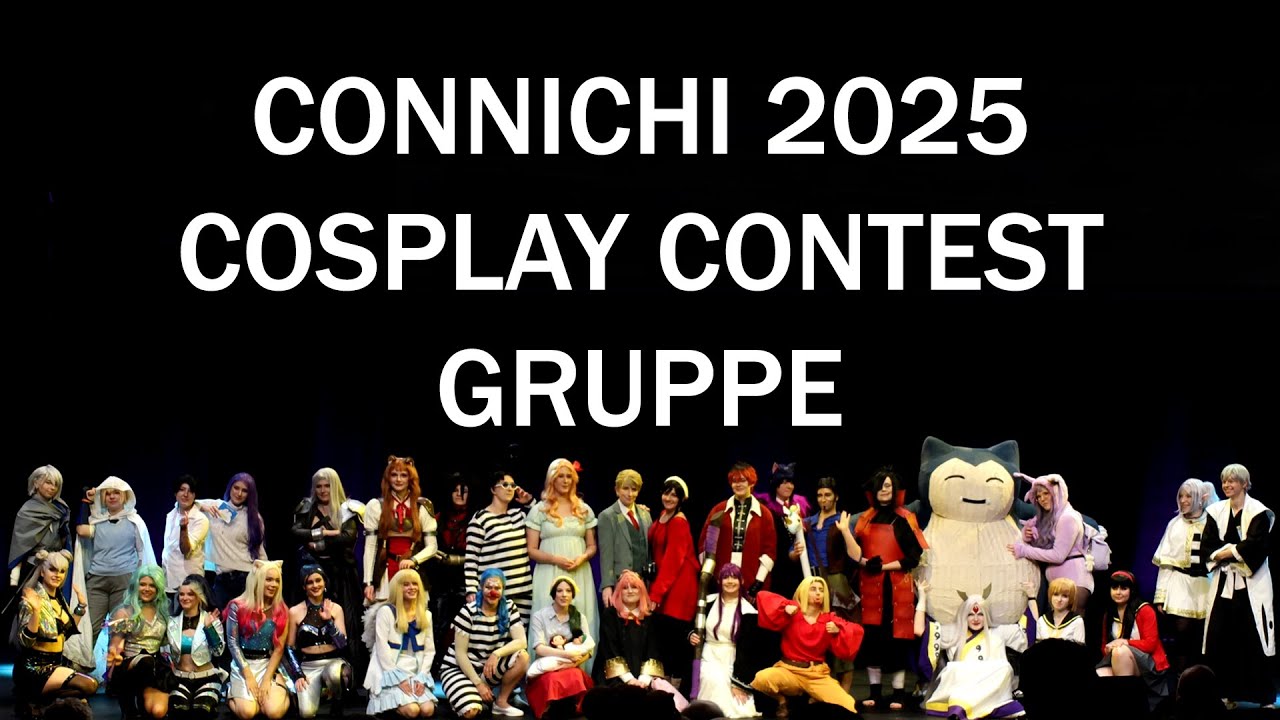 CONNICHI 2025 🎭 COSPLAY CONTEST 🎨 GRUPPE