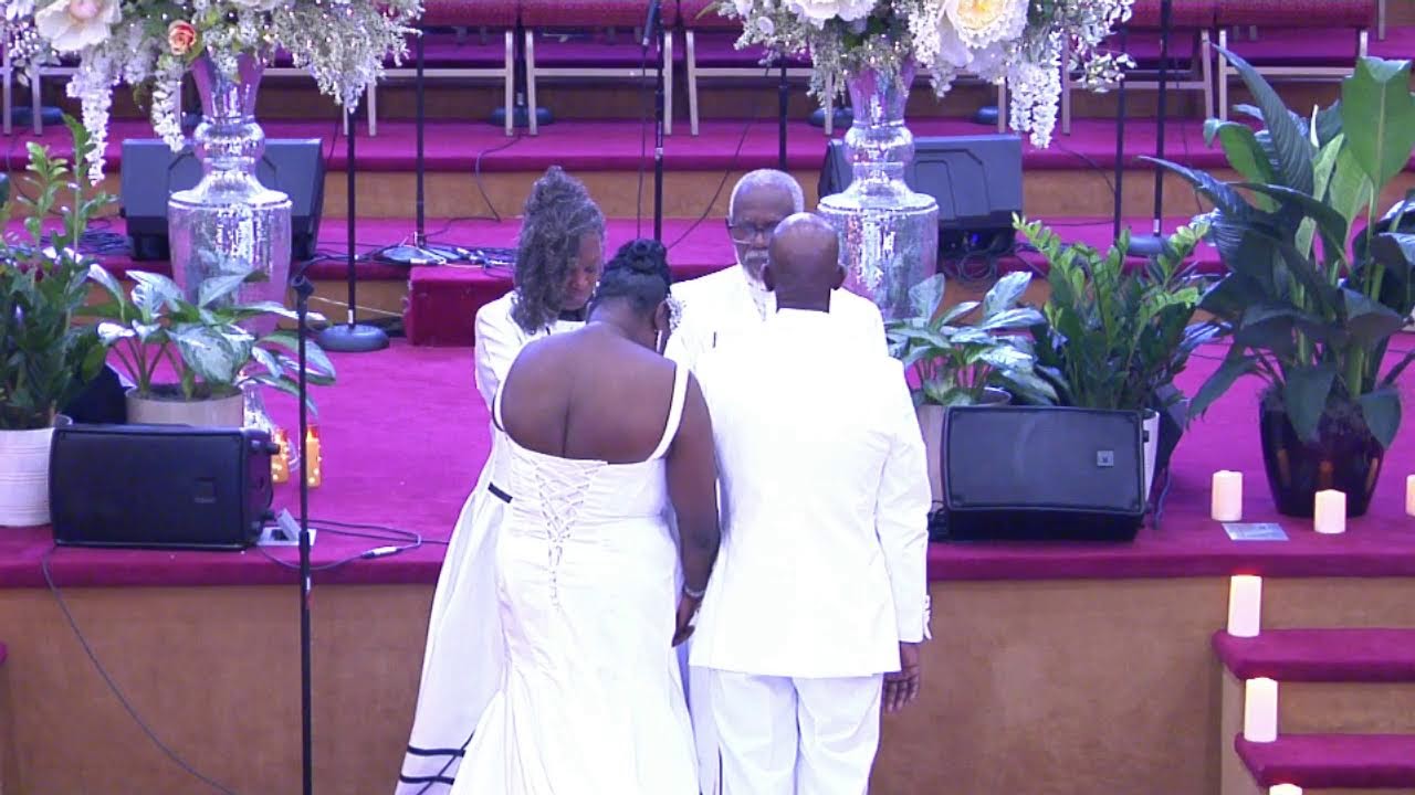 Marriage Ceremony for John and Monique