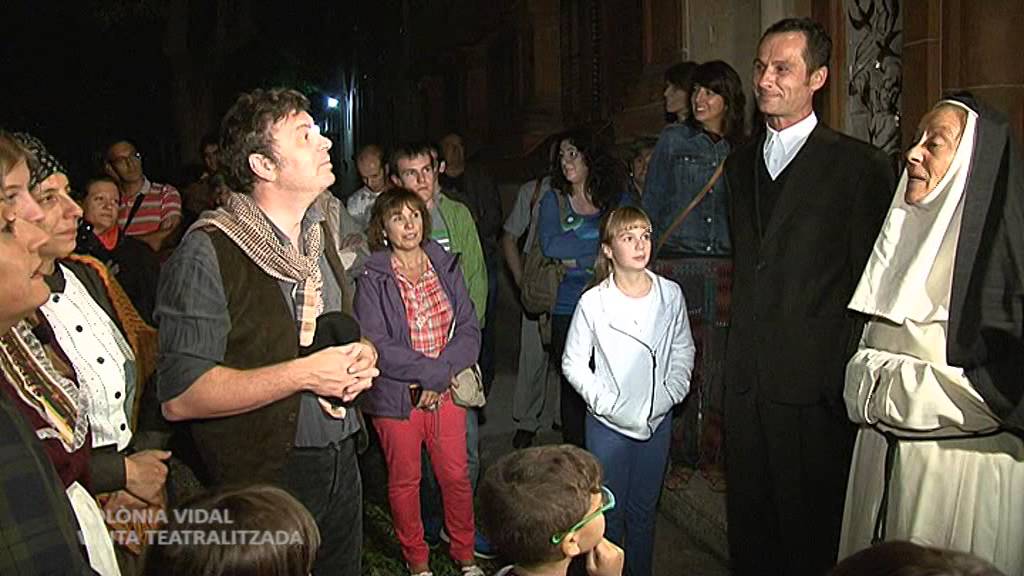 COLÒNIA VIDAL VISITA TEATRALITZADA 2014