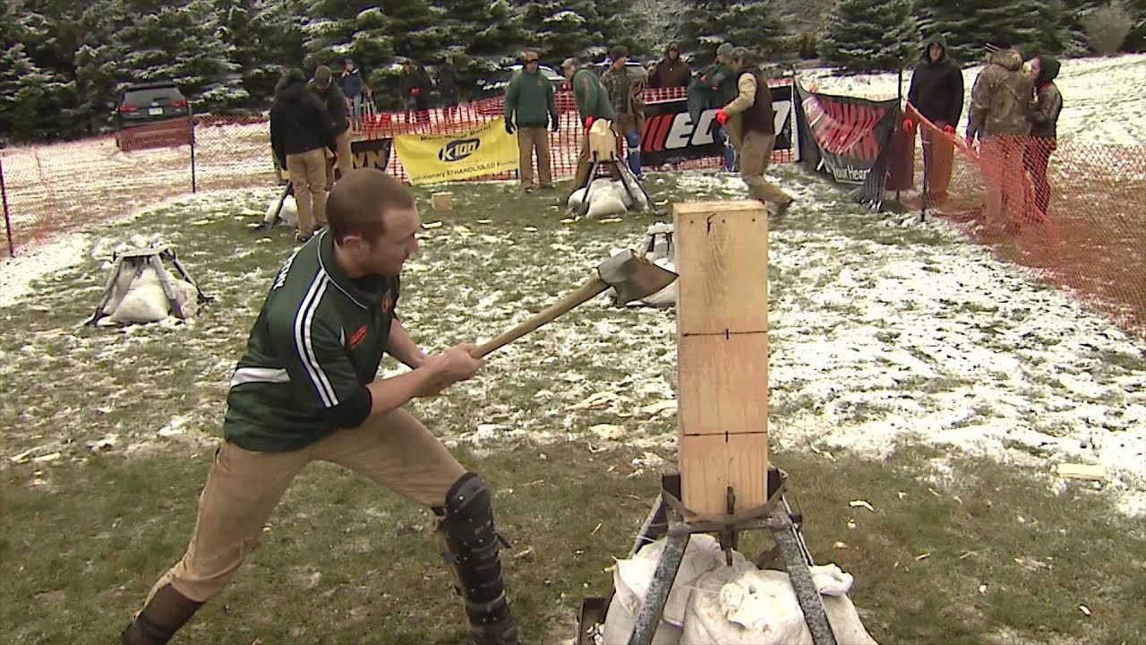 Fleming  College Loggersports Competition - Part 2 Lindsay, Ontario