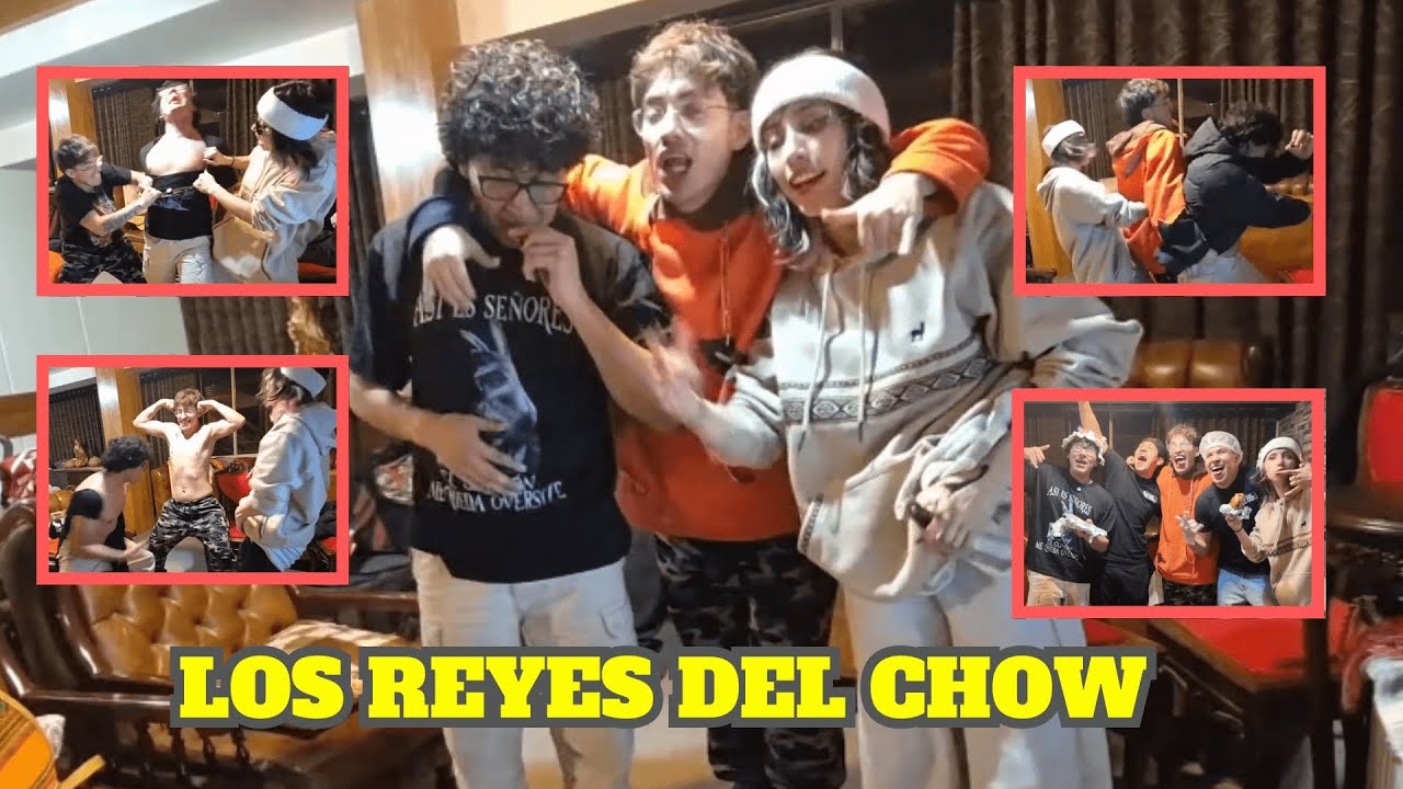 GLOGLO, EMET Y CRAFT HACIENDO CHOW MIENTRAS ESPERAN SUS HAMBURGUESAS (FULL CHOW)
