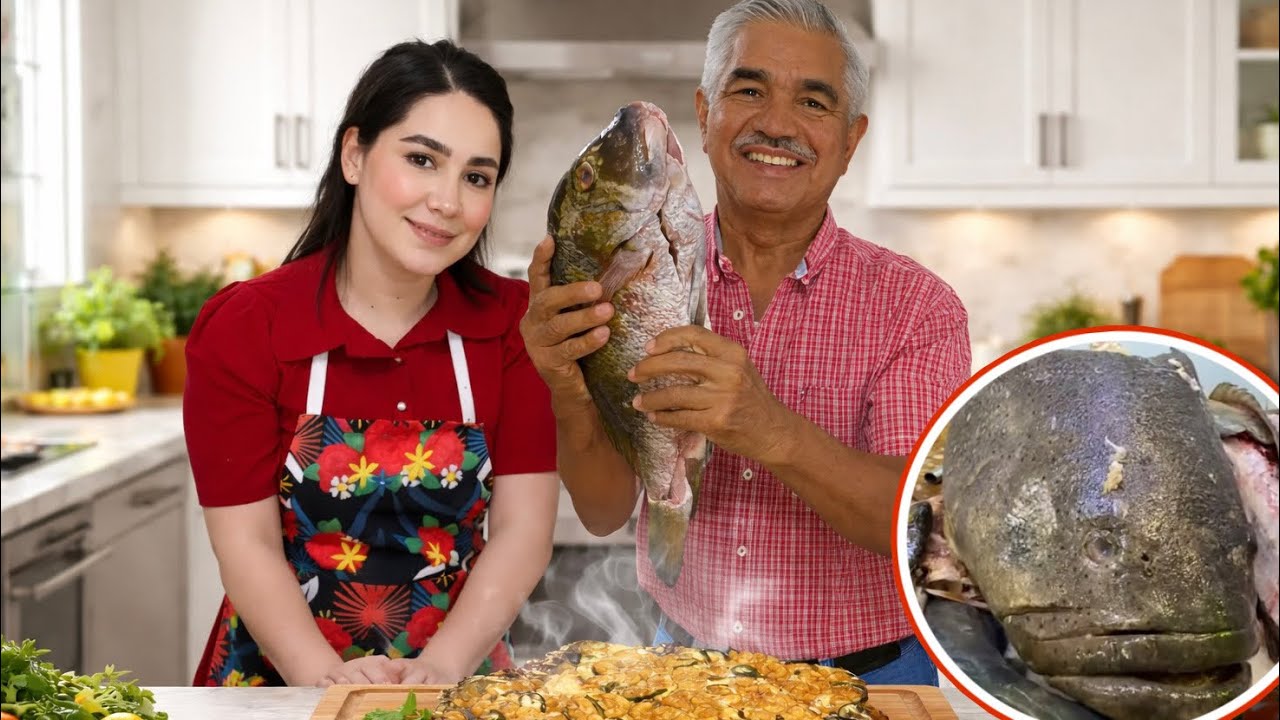 PESCADO ZARANDEADO AL HORNO ( Receta de mi hija @brendarochinc ! 🐠 