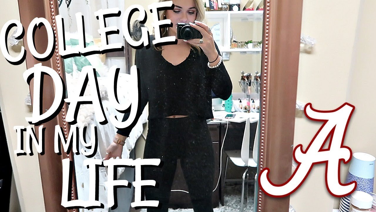 COLLEGE DAY IN MY LIFE | UNIVERSITY OF ALABAMA