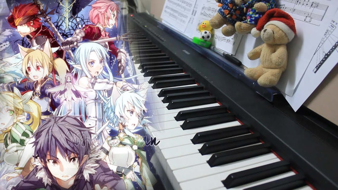Sword Art Online II op2 - Courage Piano arr.EgOistHiuMan HQ