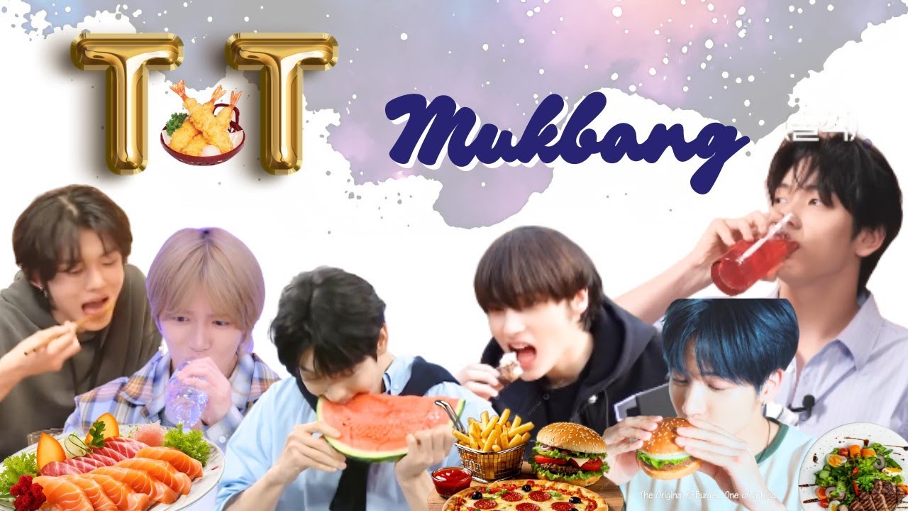 TXT Mukbang Eat Food #mukbang #asmr #2025 #txt #yeonjun #soobin #hueningkai #food #tasty #streetfood