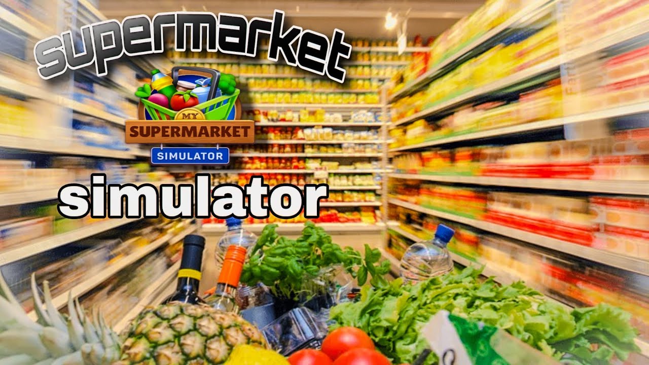 A Opened My And Grocery Store (Supermarket Simulator ) ( 1 )