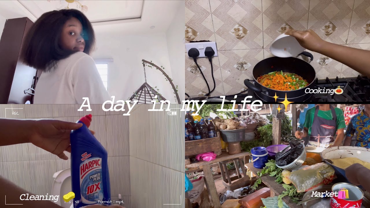 A day in my life| cleaning, running errands, intermittent fasting + cooking✨.