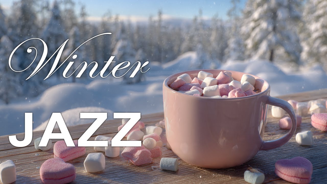 Winter Jazz ☕ January Bossa Nova Instrumental & Relaxing Jazz Cafe Music for Studying
