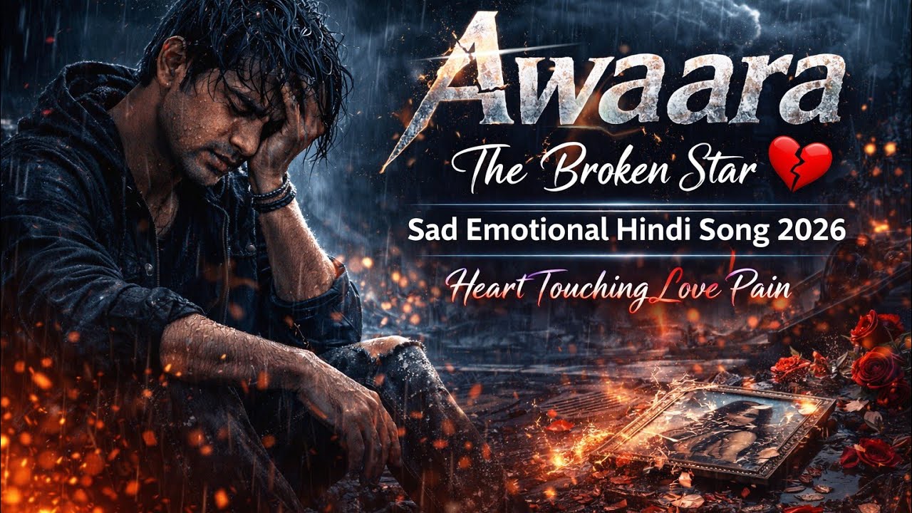 Awaara – The Broken Star 💔 | Sad Emotional Hindi Song 2026 | Heart Touching Love Pain |