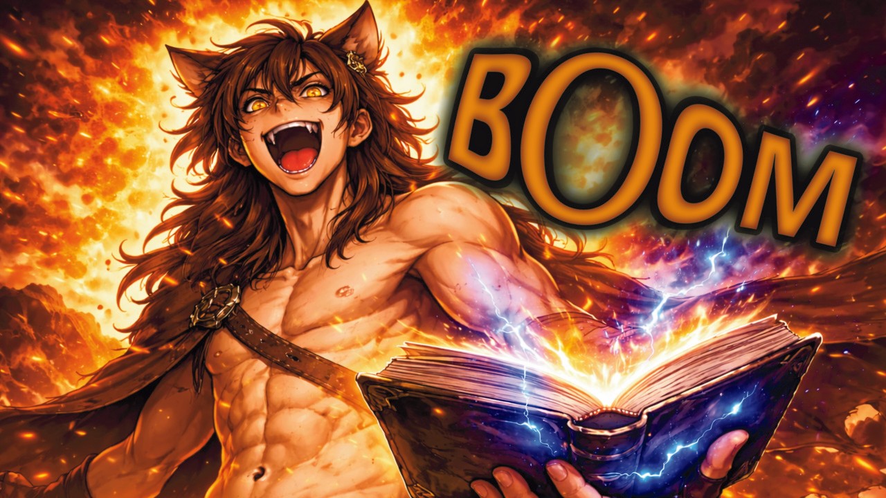 Magic Makes BOOM! When a Barbarian Finds a Grimoire | Fantasy Comedy Music
