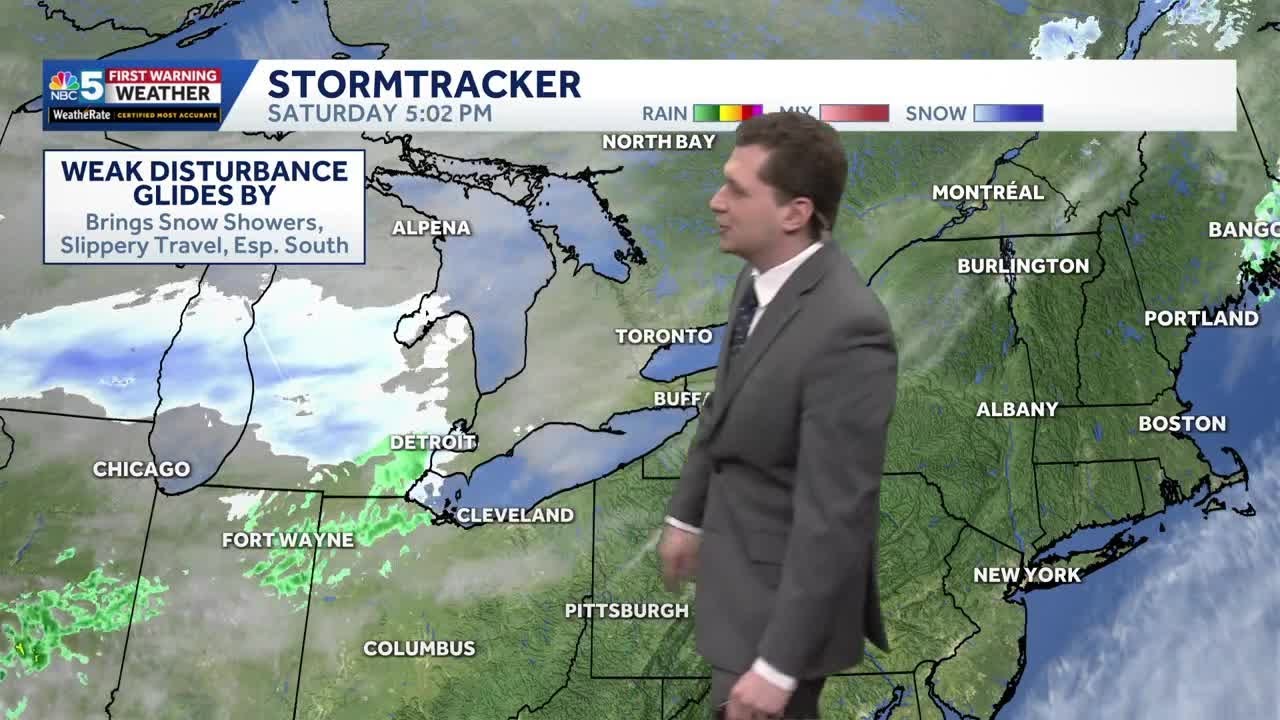 Sharply colder to kick off March, snow showers possible (2-28-26)