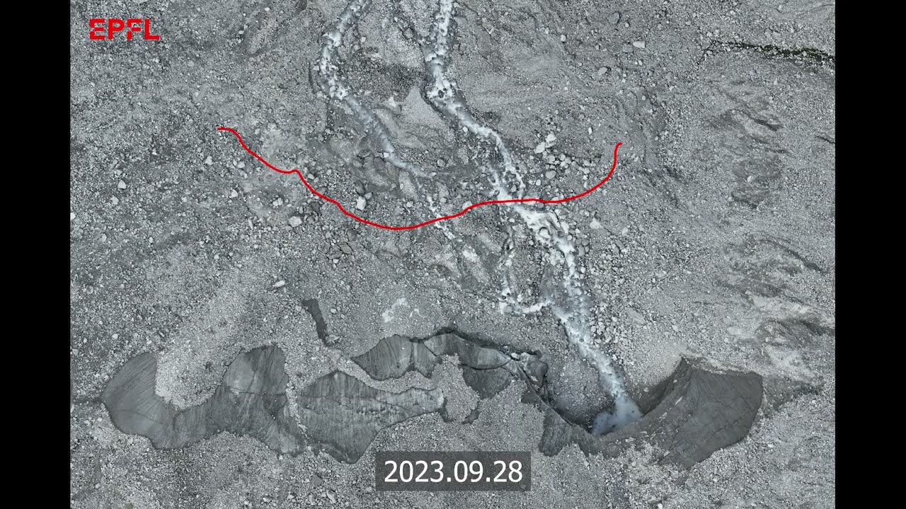 Zinal Glacier - Timelapse 2019-2024