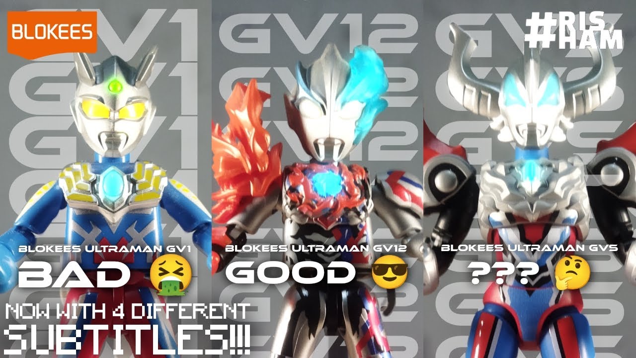 THEY'RE IMPROVISED?!! EVOLUTION OF BLOKEES ULTRAMAN