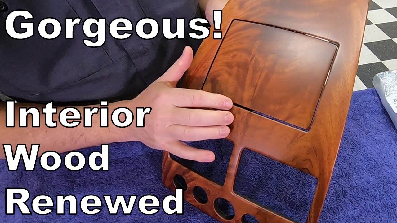 Gorgeous!  Aston Martin DB9 Interior Wood Veneer Refinishing