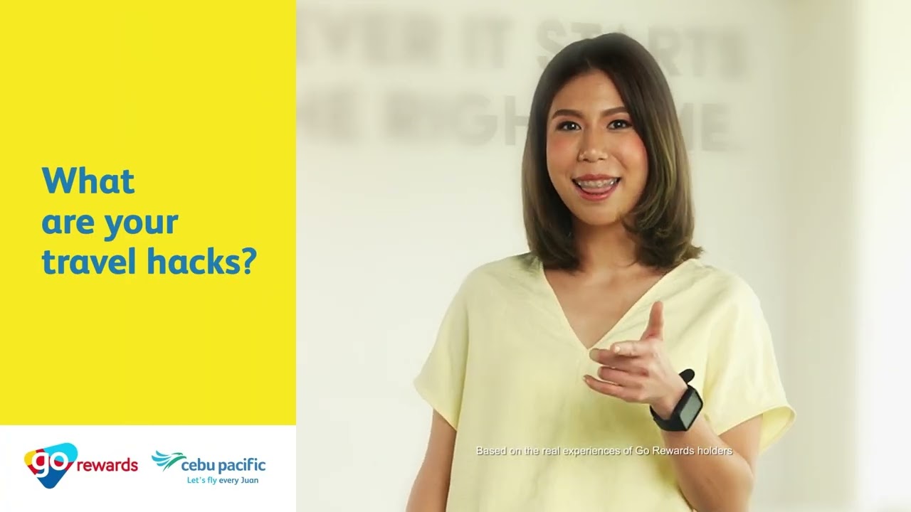Go for FREE flights today with Go Rewards and Cebu Pacific ✈️